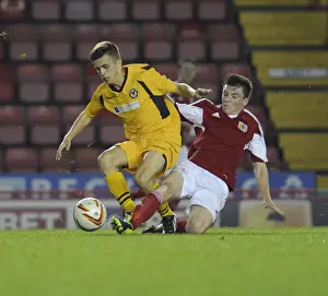 Bristol City U18s V Newport County U18s Prints: Youth Cup Clash at Ashton Gate: Bristol City U18s vs Newport County U18s
