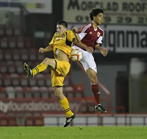 Bristol City U18s V Newport County U18s Prints: Youth Cup Clash at Ashton Gate: Bristol City U18s vs Newport County U18s